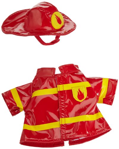 NICI 35777 - Dress Your Friends - Outfit Set Feuerwehrmann für 25 cm Puppen von NICI
