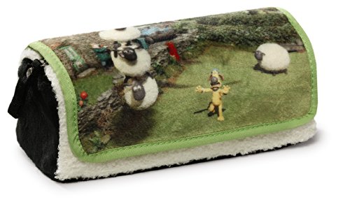 NICI 37211 - Shaun das Schaf Mäppchen zum Rollen, Bedruckt, 19 x 7 x 7 cm von NICI