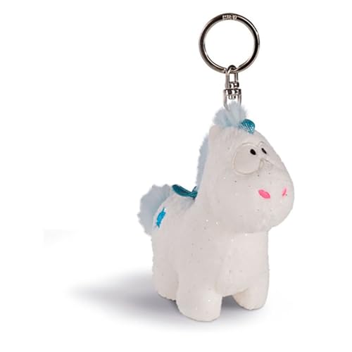 NICI Schlüsselanhänger Einhorn-Baby Theolino, 10 cm, Weiß/Blau von NICI