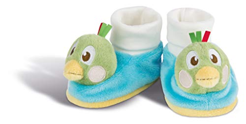 NICI 43944 Babyschuhe Fritz der Spatz mit Rassel, Bunt von NICI