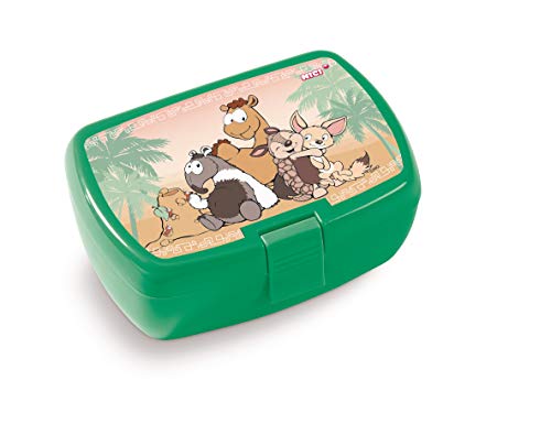 NICI 45456 Brotdose, Gürteltier, Ameisenbär und Wüstenfuchs 18x12,5x6,5cm, grün NICI 45456 Brotdose, Gürteltier, Ameisenbär und Wüstenfuchs 18x12,5x6,5cm, grün von NICI