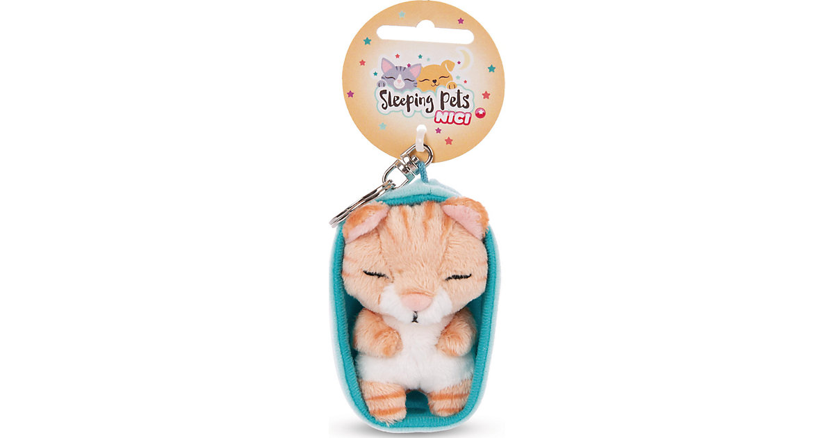 Schlüsselanhänger Sleeping Pets Katze 8cm braun Schlüsselanhänger Sleeping Pets Katze 8cm braun von Nici