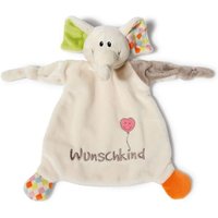 Schmusetuch Elefant Wunschkind 25x25cm an Header von Nici