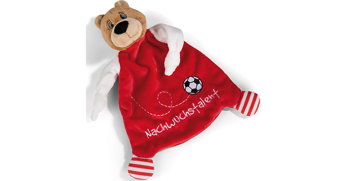 Schmusetuch FC BAYERN MÜNCHEN Bär Berni 25x25cm an rot Schmusetuch FC BAYERN MÜNCHEN Bär Berni 25x25cm an rot von Nici