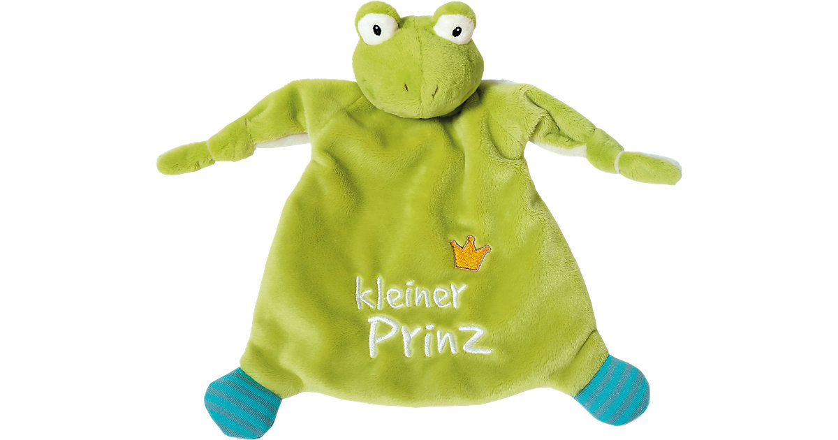 "Schmusetuch Frosch ""kleiner Prinz"" 25x25cm" "Schmusetuch Frosch ""kleiner Prinz"" 25x25cm" von Nici