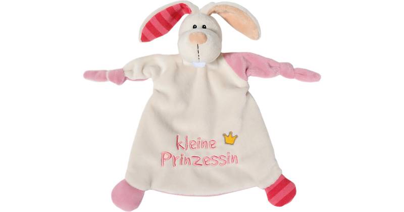 Schmusetuch Hase kleine Prinzessin 25x25cm Babys (40042)  Kinder von Nici