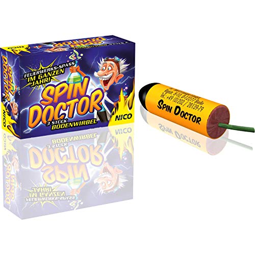 Spin Doctor Bodenwirbler 54 Stück NICO Jugendfeuerwerk UFO Kat F1 Spin Doctor Bodenwirbler 54 Stück NICO Jugendfeuerwerk UFO Kat F1 von Nico Europe