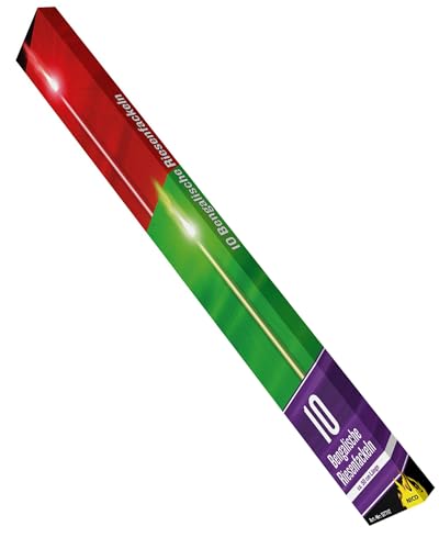 Nico 40 Bengalische Fackeln Gesamtlänge ca.50 cm, Brenndauer ca. Sek. sort. Farben von Aktivhandel Hamburg von Nico