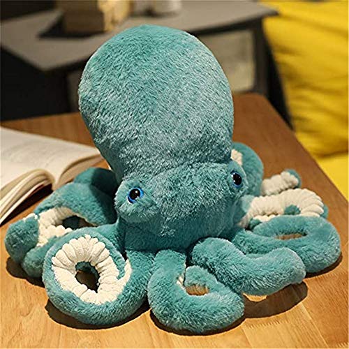 Nicole Knupfer Krake Plüschtier Octopus Plüsch Puppe Spielzeug Große Geformt Cuddly Kuscheltier Oktopus Geburtstag Geschenke (Grün,30cm) von Nicole Knupfer