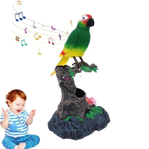 Niesel Elektronisches Papageienspielzeug | Realistische niedliche Haustiere Simulation Spatzenvogel, sprachgesteuerte Vögel, Tier, Heimdekoration, Ornament für Kindergeburtstage Niesel Elektronisches Papageienspielzeug | Realistische niedliche Haustiere Simulation Spatzenvogel, sprachgesteuerte Vögel, Tier, Heimdekoration, Ornament für Kindergeburtstage von Niesel