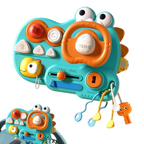 Niesel Fidget Board für Kinder, tun Sie Lenkrad | Cartoon -Lenkrad - Frühe Bildungsinstrumente, Feinmotorikspiele für Zuhause, Reisen, Kindergarten, Kindergarten Niesel Fidget Board für Kinder, tun Sie Lenkrad | Cartoon -Lenkrad - Frühe Bildungsinstrumente, Feinmotorikspiele für Zuhause, Reisen, Kindergarten, Kindergarten von Niesel