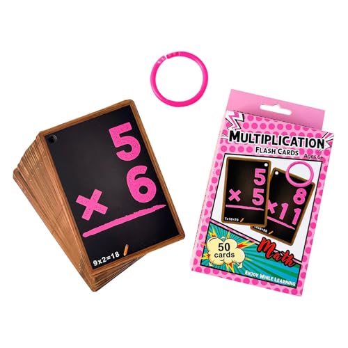 Niesel Mathematik-Lernkarten | Division Mathematik-Lernkarten | 50 Karten, insgesamt pädagogisches Lernwerkzeug, Lernkarten für Kindergarten für Kinder Niesel Mathematik-Lernkarten | Division Mathematik-Lernkarten | 50 Karten, insgesamt pädagogisches Lernwerkzeug, Lernkarten für Kindergarten für Kinder von Niesel
