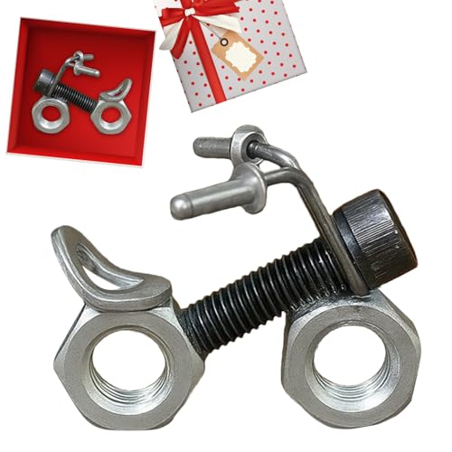 Niesel Mini Motorrad Spielzeug Modell - Spielzeug Motorrad Für Kinder - Sammelbares Skulptur Geschenk Für Sohn Biker Enkel Kinder Ehemann von Niesel