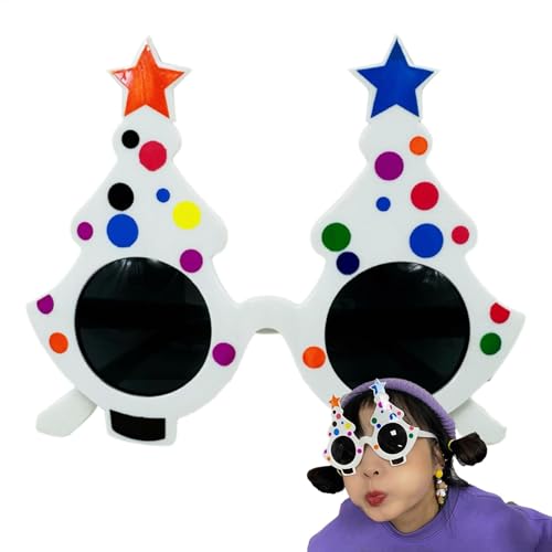 Niesel Weihnachtsbrille – Kostüm-Brille, Weihnachtsfeiertagsbrille für Erwachsene, Urlaubsdekoration, Requisiten von Niesel