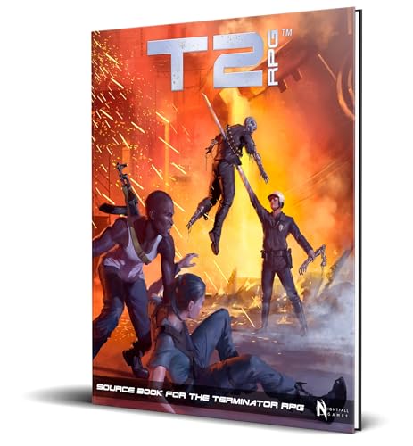 Nightfall Games: The Terminator RPG: T2 Judgment Day - Hardcover RPG Sourcebook, Postapocalyptic Roleplaying Game Based On The Movie, Licensed Nightfall Games: The Terminator RPG: T2 Judgment Day - Hardcover RPG Sourcebook, Postapocalyptic Roleplaying Game Based On The Movie, Licensed von Nightfall Games