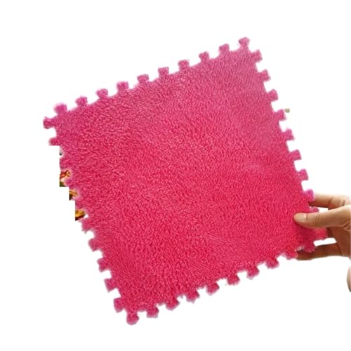 Puzzle Shaggy Teppich 10/20 Stück Anti-Schock-Matte, Puzzle-Matte, Wohnzimmer, Plüschschaum, Bodenmatte, Spielmatte, weiche Fußmatten, Schlafzimmer, Plüsch-Pad, Plüsch, 30 x 30 cm Für Wohnzimmer/Schla Puzzle Shaggy Teppich 10/20 Stück Anti-Schock-Matte, Puzzle-Matte, Wohnzimmer, Plüschschaum, Bodenmatte, Spielmatte, weiche Fußmatten, Schlafzimmer, Plüsch-Pad, Plüsch, 30 x 30 cm Für Wohnzimmer/Schla von NihaoWXM
