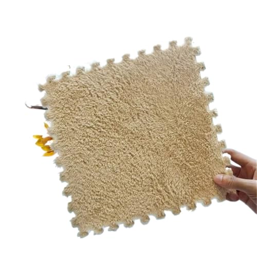 Puzzle Shaggy Teppich 10/20 Stück Anti-Schock-Matte, Puzzle-Matte, Wohnzimmer, Plüschschaum, Bodenmatte, Spielmatte, weiche Fußmatten, Schlafzimmer, Plüsch-Pad, Plüsch, 30 x 30 cm Für Wohnzimmer/Schla Puzzle Shaggy Teppich 10/20 Stück Anti-Schock-Matte, Puzzle-Matte, Wohnzimmer, Plüschschaum, Bodenmatte, Spielmatte, weiche Fußmatten, Schlafzimmer, Plüsch-Pad, Plüsch, 30 x 30 cm Für Wohnzimmer/Schla von NihaoWXM