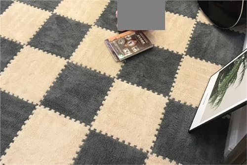 Puzzle Shaggy Teppich 10/20PCS Weiche Plüsch kinder Matte Spielen Matte Spielzeug EVA Schaum Puzzle Teppich Im Kinderzimmer Halten warme Playmat 30*30*1CM Für Wohnzimmer/Schlafzimmer(Grey-khaki,20pcs) Puzzle Shaggy Teppich 10/20PCS Weiche Plüsch kinder Matte Spielen Matte Spielzeug EVA Schaum Puzzle Teppich Im Kinderzimmer Halten warme Playmat 30*30*1CM Für Wohnzimmer/Schlafzimmer(Grey-khaki,20pcs) von NihaoWXM