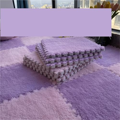 Puzzle Shaggy Teppich 10/20PCS Weiche Plüsch kinder Matte Spielen Matte Spielzeug EVA Schaum Puzzle Teppich Im Kinderzimmer Halten warme Playmat 30*30*1CM Für Wohnzimmer/Schlafzimmer(Pink-Purple,10pcs Puzzle Shaggy Teppich 10/20PCS Weiche Plüsch kinder Matte Spielen Matte Spielzeug EVA Schaum Puzzle Teppich Im Kinderzimmer Halten warme Playmat 30*30*1CM Für Wohnzimmer/Schlafzimmer(Pink-Purple,10pcs von NihaoWXM