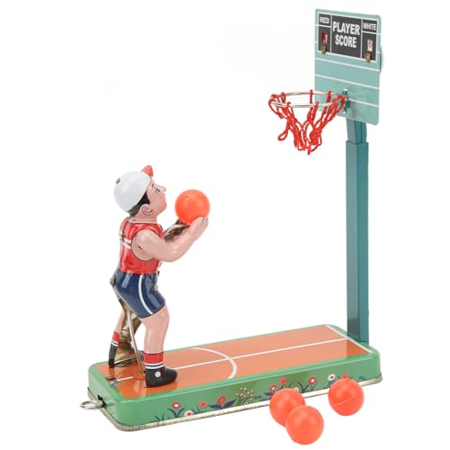 Niiyen Tisch Basketball Scoring Game Tinplate Wind -up Dekor Vintage Zinn Wind -up Ornament Nostalgic Uhrwerk Figur Fingerspiel für Desktop -Dekorationsparty Gefälligkeiten Niiyen Tisch Basketball Scoring Game Tinplate Wind -up Dekor Vintage Zinn Wind -up Ornament Nostalgic Uhrwerk Figur Fingerspiel für Desktop -Dekorationsparty Gefälligkeiten von Niiyen