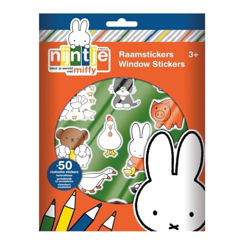 Bambolino Toys Nijtje Fensteraufkleber, Multicolor, One size, 17059 Bambolino Toys Nijtje Fensteraufkleber, Multicolor, One size, 17059 von Nijntje