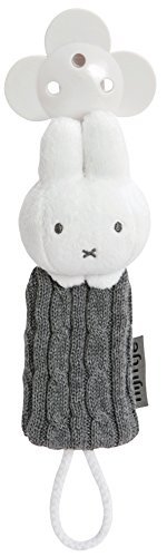 Nijntje Schnullerkette Miffy grau gestrickt, geeignet von 0 bis 2 Jahren, mit Schnuller Nijntje Schnullerkette Miffy grau gestrickt, geeignet von 0 bis 2 Jahren, mit Schnuller von Nijntje