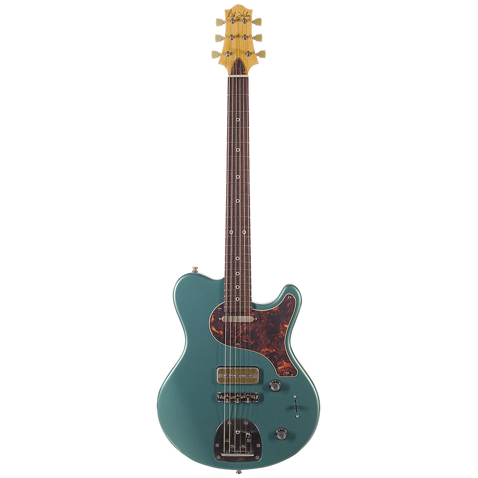 Nik Huber Piet Turquoise Green E-Gitarre von Nik Huber