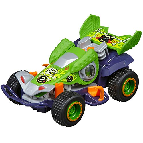 Nikko 20111 Road Rippers Mega Monster Beast Buggy, Spielzeugauto mit aufleuchtenden Augen und Geräuschen, Auto bewegt Sich auf Knopfdruck, inklusive Batterien, Kinder ab 3 Jahren, ca. 23 cm, Grün Nikko 20111 Road Rippers Mega Monster Beast Buggy, Spielzeugauto mit aufleuchtenden Augen und Geräuschen, Auto bewegt Sich auf Knopfdruck, inklusive Batterien, Kinder ab 3 Jahren, ca. 23 cm, Grün von Nikko