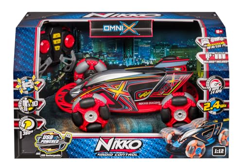 Nikko Bandai NKT10052 Toys - Omni X Rot - Erobere Geschwindigkeit und Spaß von Nikko