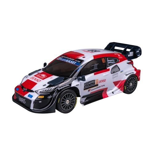 Nikko RC 10402 Toyota Gazoo Rallye Racer #69 Rovanperä 1:16, Ferngesteuertes Auto mit Extra Set Reifen und Schraubendreher, 28 cm, 2,4 GHz Fernsteuerung, 30 m Reichweite, für Kinder ab 6 Jahren von Nikko