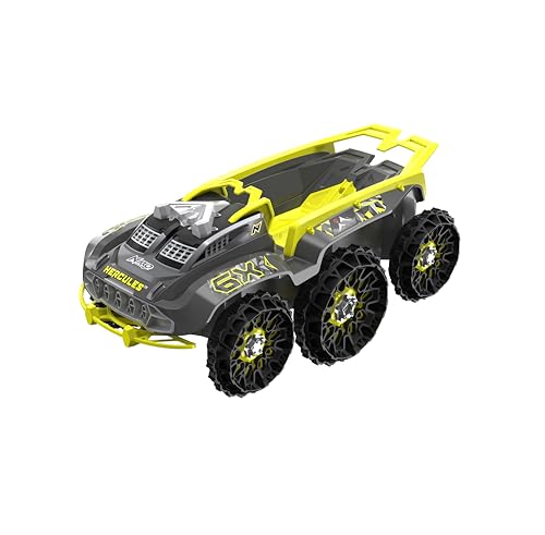 Nikko RC 10421 Hercules, ferngesteuertes RC Auto, Offroad Fahrzeug mit 6 Rädern, 360° Drehungen, super Fahrgefühl, 15 km/h, 30 cm, 2,4 GHz Fernsteuerung, 40 m Reichweite, für Kinder ab 6 Jahren, Grau Nikko RC 10421 Hercules, ferngesteuertes RC Auto, Offroad Fahrzeug mit 6 Rädern, 360° Drehungen, super Fahrgefühl, 15 km/h, 30 cm, 2,4 GHz Fernsteuerung, 40 m Reichweite, für Kinder ab 6 Jahren, Grau von Nikko