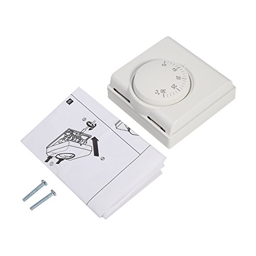 Nikou Thermostat, 220 V Raummechanischer Temperaturregler Thermostatschalter Für Zentrale Klimaanlage Neu Nikou Thermostat, 220 V Raummechanischer Temperaturregler Thermostatschalter Für Zentrale Klimaanlage Neu von Nikou