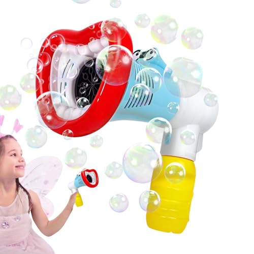 Bubble Macher für Kinder draußen, Outdoor -Blasenspielzeug - Cartoon Large Mund Bubble Maker Machine | Lustige Strandaktivitäten, Spielzeug, tragbares Sprengspiel für Kinder ab 3 Jahren und up Bubble Macher für Kinder draußen, Outdoor -Blasenspielzeug - Cartoon Large Mund Bubble Maker Machine | Lustige Strandaktivitäten, Spielzeug, tragbares Sprengspiel für Kinder ab 3 Jahren und up von Niktule