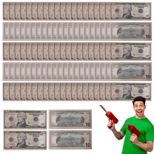 Fake Money Prop,Fake Dollars Banknote - Retro Stil Spielgeld, Tragbares Lernspielzeug Für Kinder Jugendliche Erwachsene Fake Money Prop,Fake Dollars Banknote - Retro Stil Spielgeld, Tragbares Lernspielzeug Für Kinder Jugendliche Erwachsene von Niktule