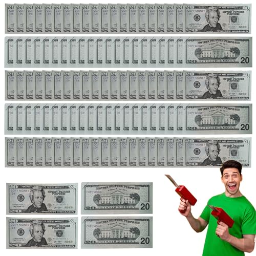 Falschgeld Dollarnoten - Filmrequisiten Fake Dollars,Spielgeld Retro Stil Realistisch Für Mädchen Jugendliche Erwachsene Eltern Falschgeld Dollarnoten - Filmrequisiten Fake Dollars,Spielgeld Retro Stil Realistisch Für Mädchen Jugendliche Erwachsene Eltern von Niktule