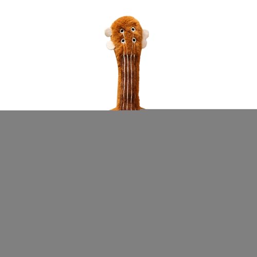 Gitarren Kuscheltier für Kinder,Sammelbares Musikinstrument Stofftier - Niedliche Tischdekoration Für Erwachsene Teens Schlafzimmer Tisch von Niktule