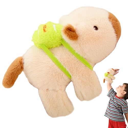 Niktule Capybara Kuschelarmbänder - Plüsch Klapparmband Spielzeug | Weiches Tierarmband Für Kinder Jugendliche Und Erwachsene Niktule Capybara Kuschelarmbänder - Plüsch Klapparmband Spielzeug | Weiches Tierarmband Für Kinder Jugendliche Und Erwachsene von Niktule
