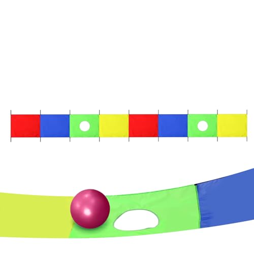 Niktule Kinderspiel Fallschirm - Regenbogen Fallschirm Spielzeug - Gymnastik Trainingsgerät Als Spielzeug Für Kooperative Sportaktivitäten Und Outdoor Spiele Im Freien Auf Spielplätzen In Gärten Und von Niktule