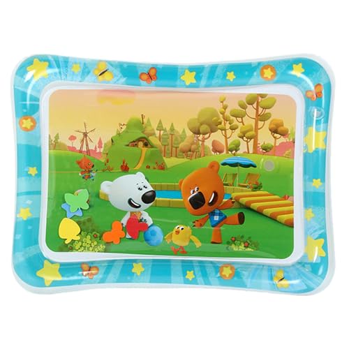 Niktule Wasserspielmatte - Faltbare Katzen Wassermatte,Haustier Schlafplatz Verdickte Kriechunterlage Aufblasbar Für Familien Indoor Outdoor Wohnzimmer Reise Bei Alle Altersstufen Niktule Wasserspielmatte - Faltbare Katzen Wassermatte,Haustier Schlafplatz Verdickte Kriechunterlage Aufblasbar Für Familien Indoor Outdoor Wohnzimmer Reise Bei Alle Altersstufen von Niktule