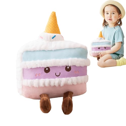 Weiches Geburtstagskuchen-Plüschkissen, Geburtstagskuchen-Lebensmittel Plüsch, Stofftier Geburtstagskuchen Kissen Plüschpuppe, Kuschelige Sofa Dekoration, Süßes Smile-Kuchenkissen, Raumdekoration Weiches Geburtstagskuchen-Plüschkissen, Geburtstagskuchen-Lebensmittel Plüsch, Stofftier Geburtstagskuchen Kissen Plüschpuppe, Kuschelige Sofa Dekoration, Süßes Smile-Kuchenkissen, Raumdekoration von Niktule