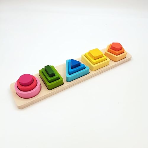Nilioyul Montessori Spielzeug ab 1 2 Jahr, Holzspielzeug Motorikspielzeug Baby Holz Sortier & Stapelturm Kinderspielzeug, Lernspielzeug Geschenk 1 Jahr Junge Mädchen Nilioyul Montessori Spielzeug ab 1 2 Jahr, Holzspielzeug Motorikspielzeug Baby Holz Sortier & Stapelturm Kinderspielzeug, Lernspielzeug Geschenk 1 Jahr Junge Mädchen von Nilioyul
