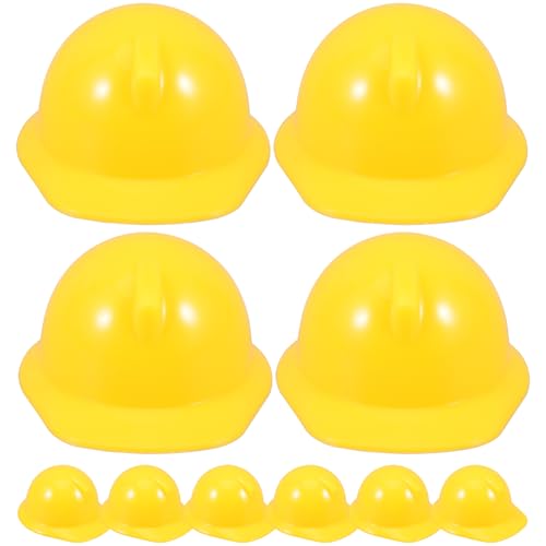 Niltracy Mini-Helm-Bauhüte, gelb, 10 Stück, perfekt für Party-Dekorationen und Puppenzubehör, Mini-Helm-Bauhüte, 10 gelbe Teile Niltracy Mini-Helm-Bauhüte, gelb, 10 Stück, perfekt für Party-Dekorationen und Puppenzubehör, Mini-Helm-Bauhüte, 10 gelbe Teile von Niltracy