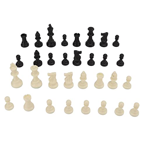 Nimomo Schachfiguren, nur PP Ersatz Schach männer Figur Stück 75mm Höhe König für Party Camping Entspannung, Schach, Freizeit Sport von Nimomo
