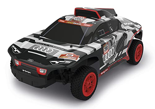 Ninco - RS Q E-Tron | Fahren Sie das mediatischste Auto des Dakar 2022 auf 1/10 Maßstab | inkl. Li-Ion Akku mit 500 mAh +USB, Standby-Aufhängung und 2,4 GHz Sender | +6 Jahre von Educa