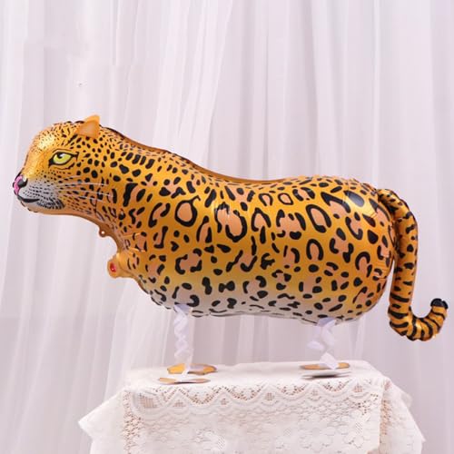 Nine San Leopard Folienballon Airwalker Leoparden Luftballon Walking Leopardballon Air Walker Gepard Waldtiere Geschenk Party Dekoration Nine San Leopard Folienballon Airwalker Leoparden Luftballon Walking Leopardballon Air Walker Gepard Waldtiere Geschenk Party Dekoration von Nine san