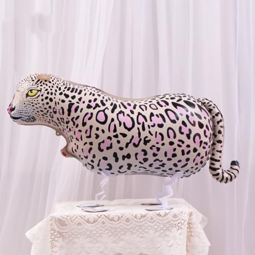 Nine San Pink Leopard Folienballon Airwalker Rosa Leoparden Luftballon Walking Leopardballon Air Walker Gepard Waldtiere Geschenk Party Dekoration Nine San Pink Leopard Folienballon Airwalker Rosa Leoparden Luftballon Walking Leopardballon Air Walker Gepard Waldtiere Geschenk Party Dekoration von Nine san