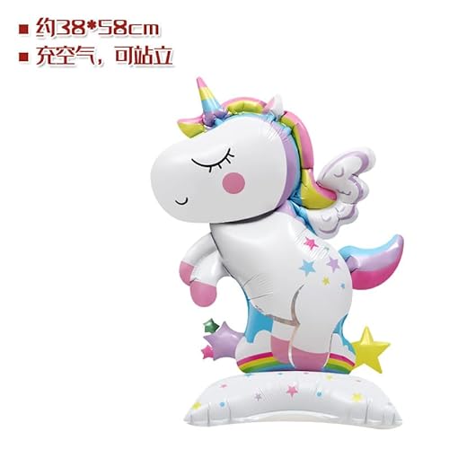 Nine San Stehend Einhorn Luftballons Unicorn Folienballon Einhörner Helium Ballon Einhornballon Babyshower Geburtstag Einhornparty Party Deko Nine San Stehend Einhorn Luftballons Unicorn Folienballon Einhörner Helium Ballon Einhornballon Babyshower Geburtstag Einhornparty Party Deko von Nine san
