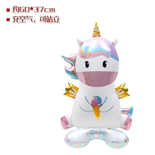 Nine San Stehend Einhorn Luftballons Unicorn Folienballon Einhörner Helium Ballon Einhornballon Babyshower Party Geburtstag Einhornparty Deko Nine San Stehend Einhorn Luftballons Unicorn Folienballon Einhörner Helium Ballon Einhornballon Babyshower Party Geburtstag Einhornparty Deko von Nine san