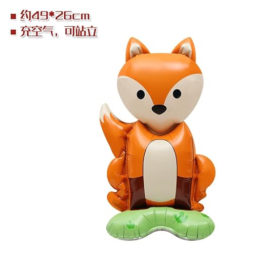 Nine San Stehend Fuchs Luftballons Fox Folienballon Fuchs Helium Ballon Fuchluftballon Herbst Geschenk Geburtstag Party Deko Nine San Stehend Fuchs Luftballons Fox Folienballon Fuchs Helium Ballon Fuchluftballon Herbst Geschenk Geburtstag Party Deko von Nine san