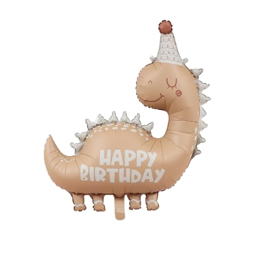 Nine San XXL Dino Happy Birthday Luftballon Matte Dinosaurier Geburtstag Folienballon Kinder Dschungel Dinoparty Deko Nine San XXL Dino Happy Birthday Luftballon Matte Dinosaurier Geburtstag Folienballon Kinder Dschungel Dinoparty Deko von Nine san